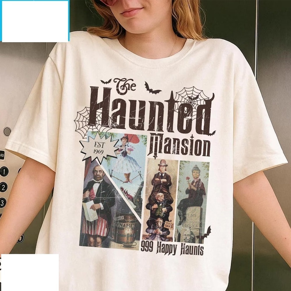 Retro The Haunted Mansion Shirt